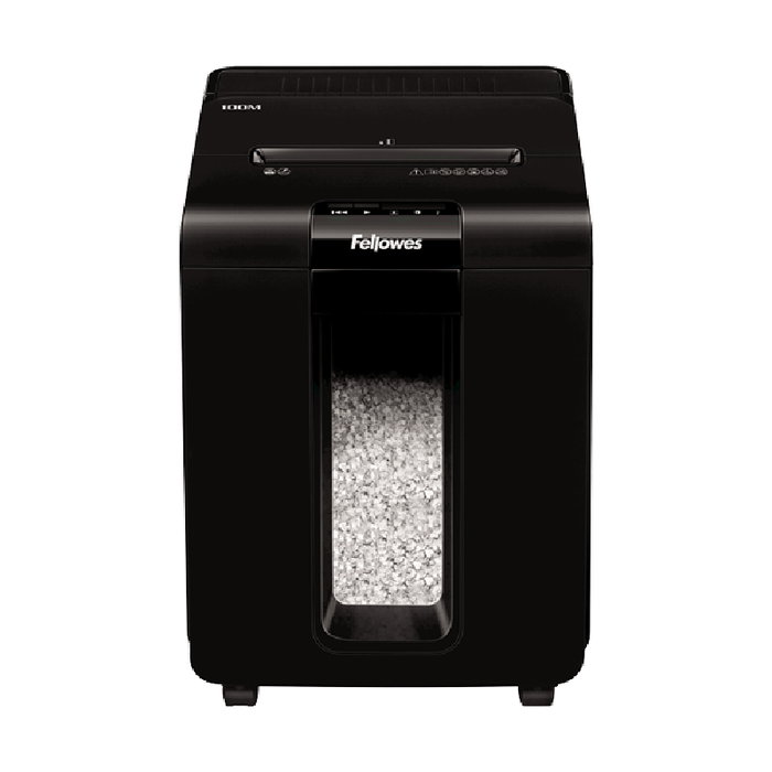 Fellowes AutoMax 100M Destructora de Papel Microcorte Negra